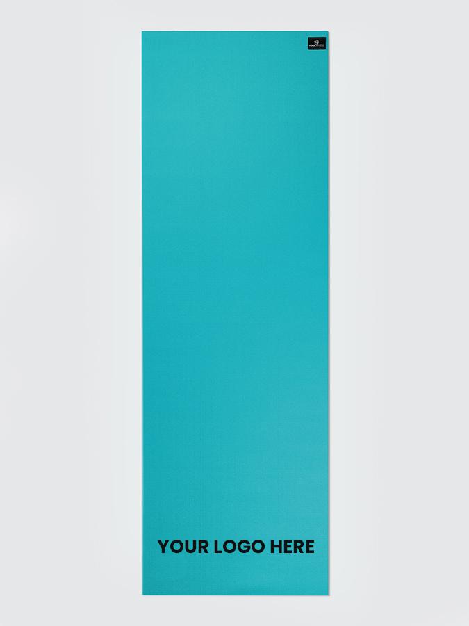 Yoga Studio Yoga Mat Bottom Yoga Studio 6mm Turquoise Yoga Mat With Custom Logo Design