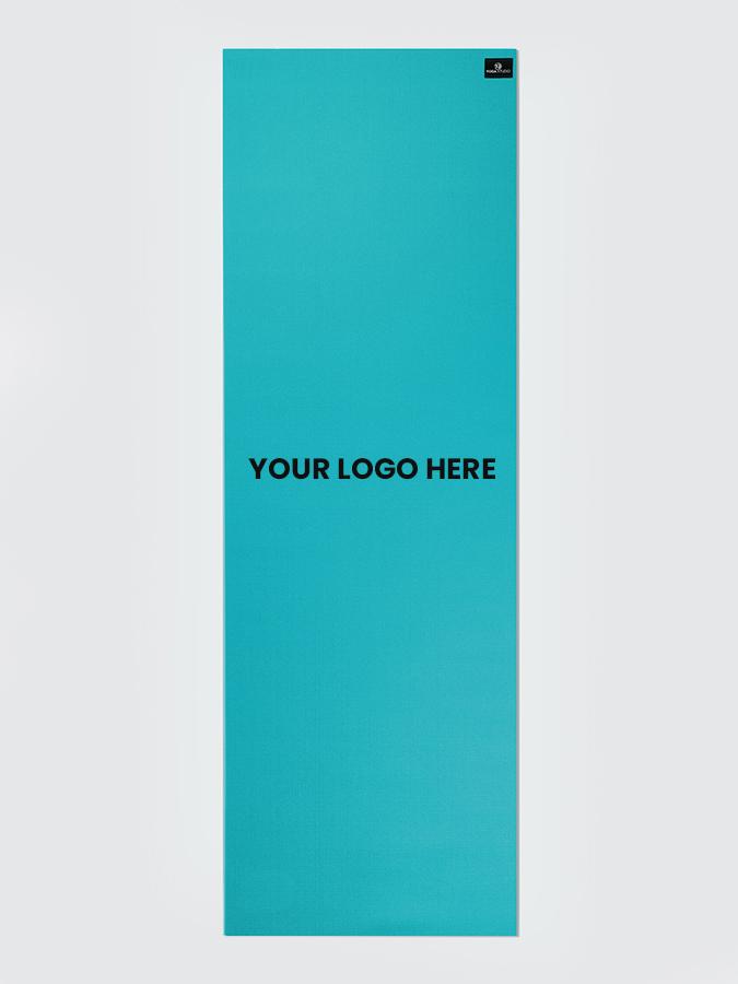 Yoga Studio Yoga Mat Middle Yoga Studio 6mm Turquoise Yoga Mat With Custom Logo Design