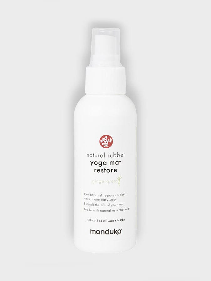 Manduka Mat Wash Gingergrass Manduka Natural Rubber Restore Yoga Mat Wash Cleaner - 4oz (118ml)