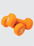 Yoga Mad Pair of 3Kg Neo Dumbbells - Orange