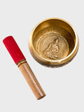 Namaste Singing Bowl Namaste Buddha Design Brass Singing Bowl with Stick Striker