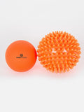Yoga Studio Trigger Point Massage Ball and Spikey Ball Set
