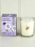 Beefayre Candle Beefayre Lavender & Geranium Votive 9cl Candle