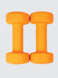 Yoga Mad Pair of 3Kg Neo Dumbbells - Orange