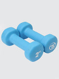 Yoga Mad Pair of 2Kg Neo Dumbbells - Blue