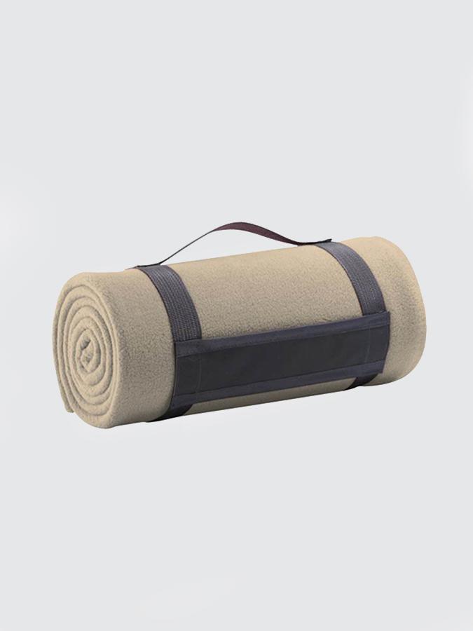 Yoga Studio Yoga Blanket Natural-Rope Yoga Studio Plaid Fleece Blanket