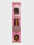 Namaste Karma Scents Brass Inlay Mango Wood Ash Holder Star