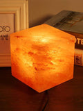 Yoga Studio Lamp Yoga Studio Cube Crafted Himalayan Salt Lamp