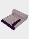 Yoga Studio Two Toned Cotton Yoga Blanket