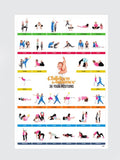 Chiball Children In Balance Yoga Pose Position Poster
