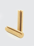 TicToys - die.Rollen Handles For das.Brett Bouncy Wooden Balance Board - Natural Cork