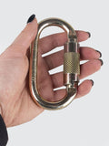 Yoga Studio Prodigy Auto Locking Steel Oval Carabiners