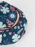 Yoga Studio Round Designed Organic Buckwheat  Cushion - Floral Collection