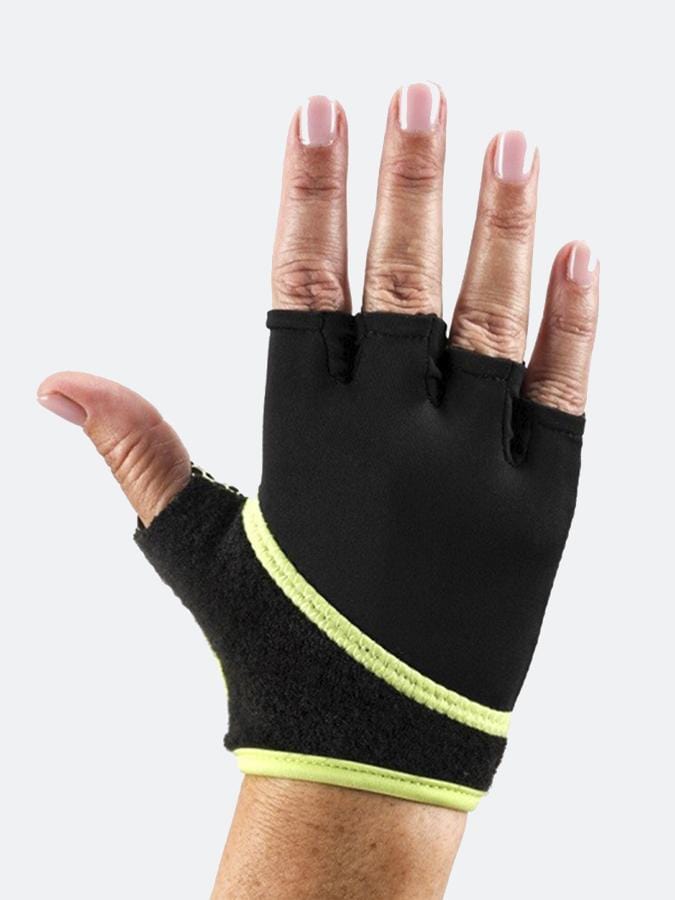 Toesox Gloves Lime / S ToeSox Fingerless Grip Glove