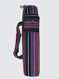 Namaste Yoga Bag Purple Stripes Nepalese Gheri Yoga Mat Bag