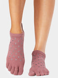 ToeSox Low Rise Full Toe Women's Yoga Socks