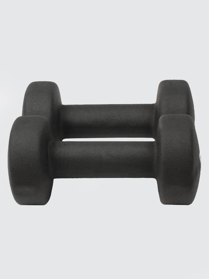 Yoga Mad Yoga Mad Pair of 4Kg Neo Dumbbells Weights - Black
