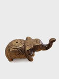 Namaste Antique Brass Elephant Incense Stick Holder