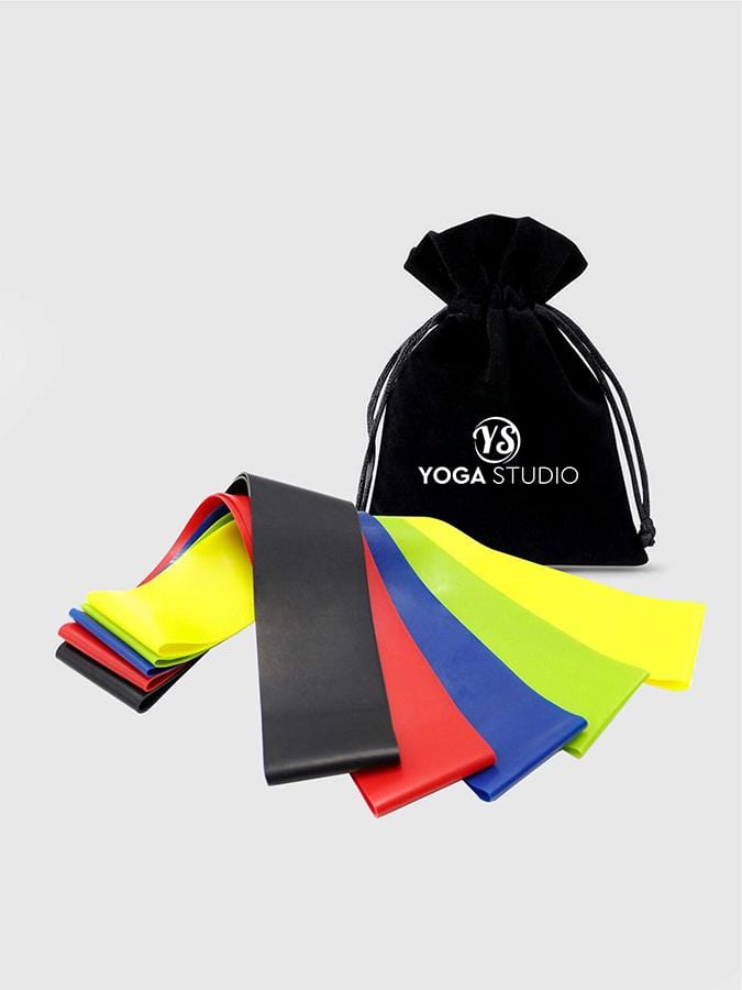Yoga Studio Yoga Studio Resistance Bands - 5 Pack