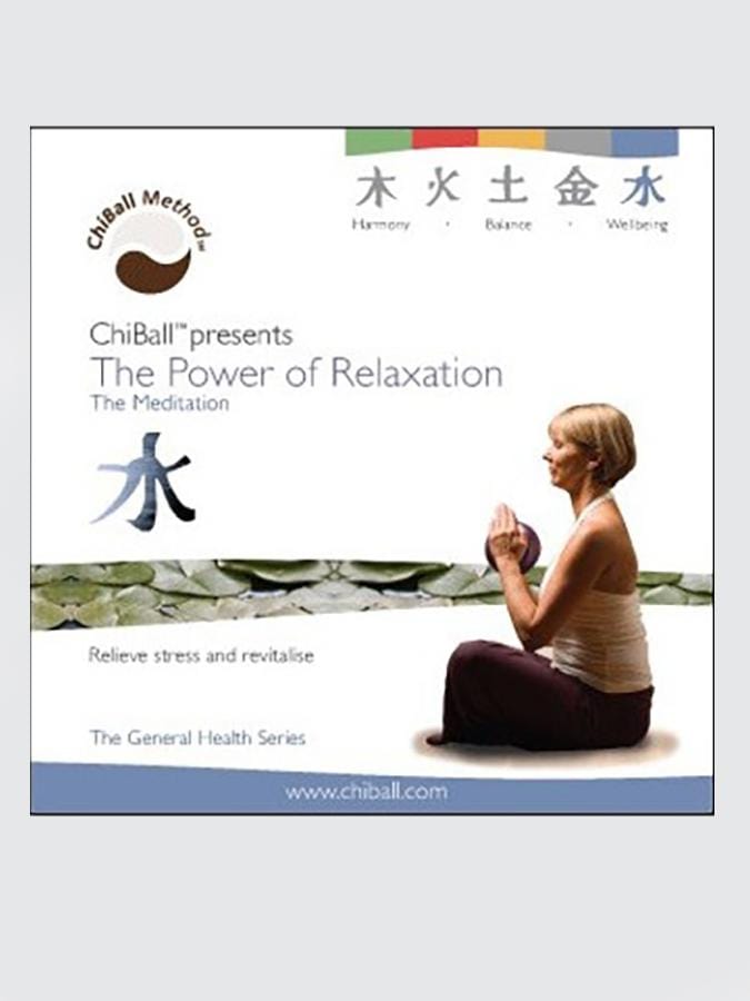 ChiBall CD ChiBall The Power of Relaxation – The Meditation Audio CD