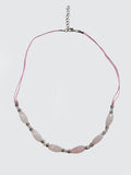 Rose Quartz Gemstone Crystal Necklace