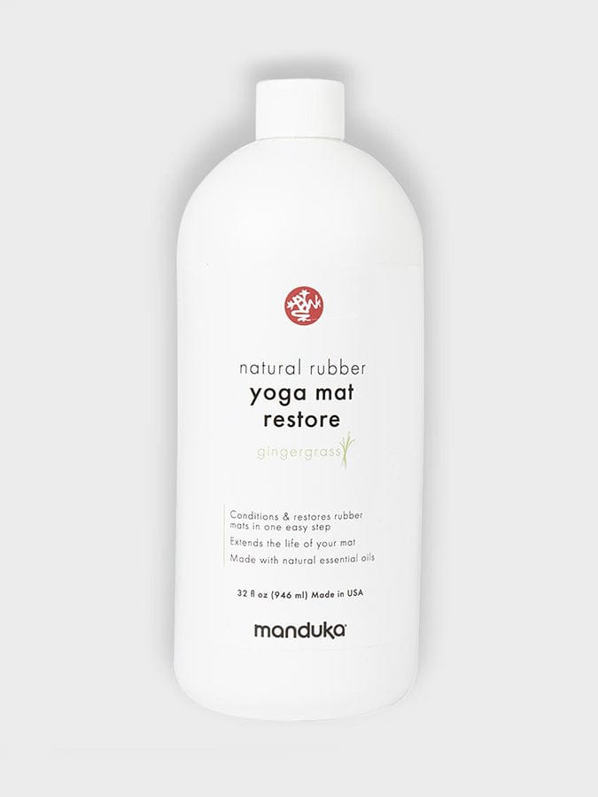Manduka Mat Wash Gingergrass Manduka Natural Rubber Restore Yoga Mat Wash Cleaner - 32oz (946ml)