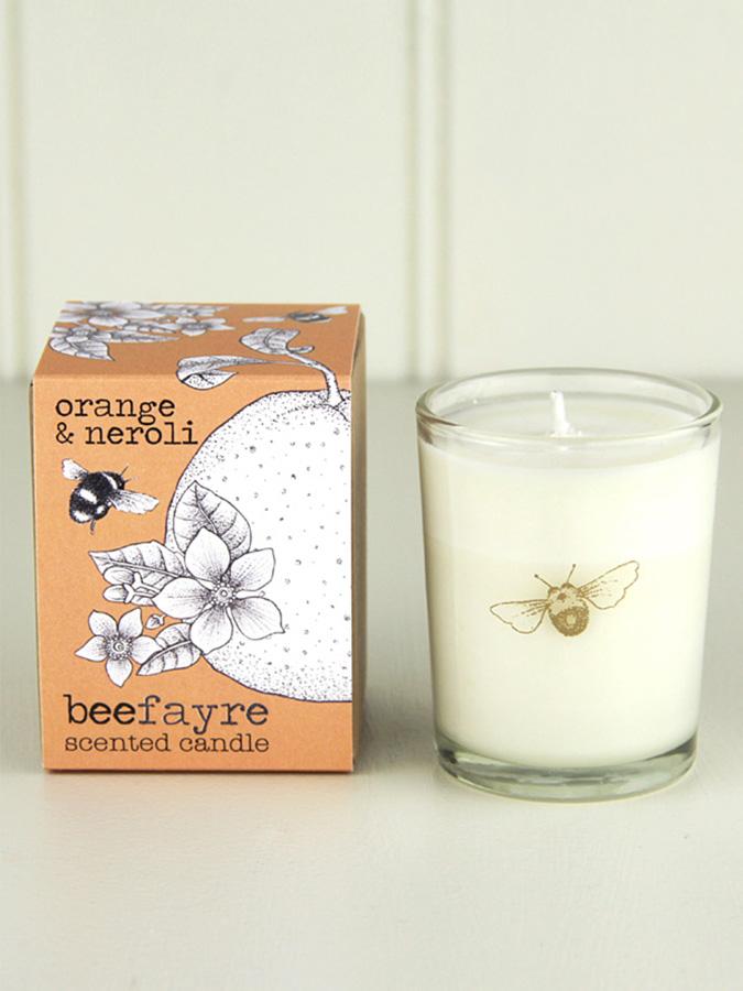 Beefayre Candle Beefayre Orange & Neroli Votive 9cl Candle
