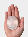 YogaStudio Gemstone Selenite Crystal Palm Stone
